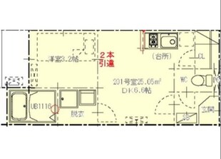 エスポワール今池南の物件間取画像